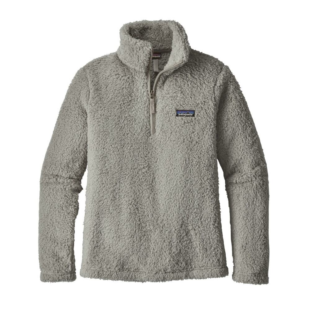 Patagonia Los Gatos 1/4 Zip Fleece Womens Sherpa Pullover Gorpcore Gray‎ Size L